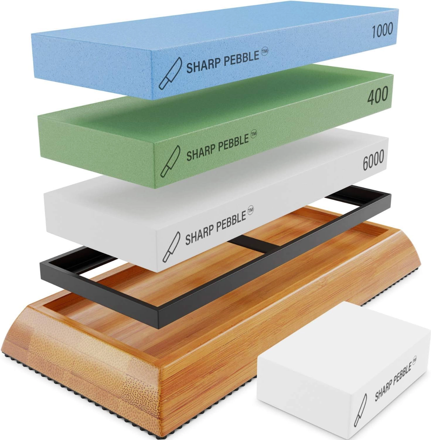 Sharp Pebble Knife Sharpening Stones Kit