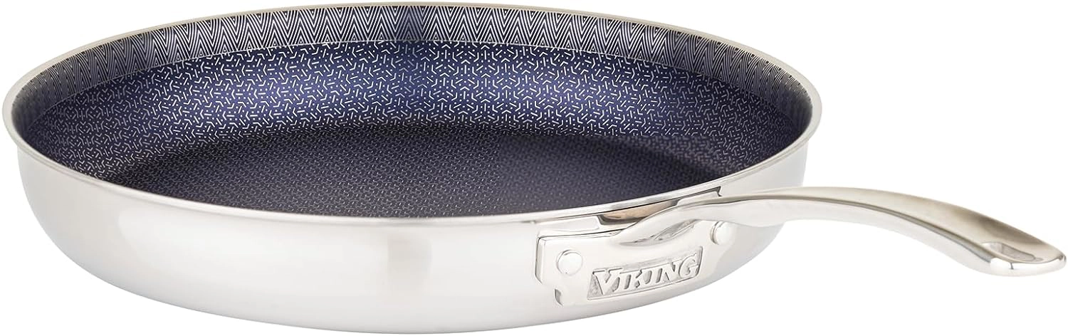 Viking Culinary Hybrid Plus 3-Ply Nonstick Fry Pan, 12 Inches